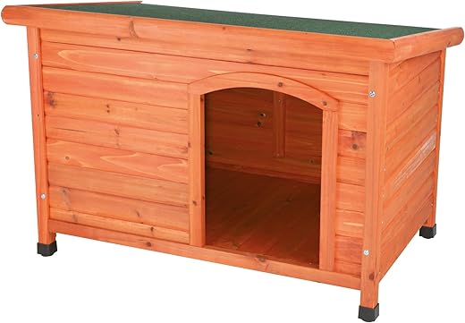 trixie-pet-products-dog-club-house-large-glazed-pine-4075x2675x2825-inch